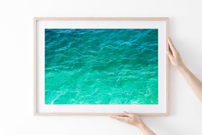 Mediterranean Shades of Teal – Fine art print by Cattie Coyle Photography