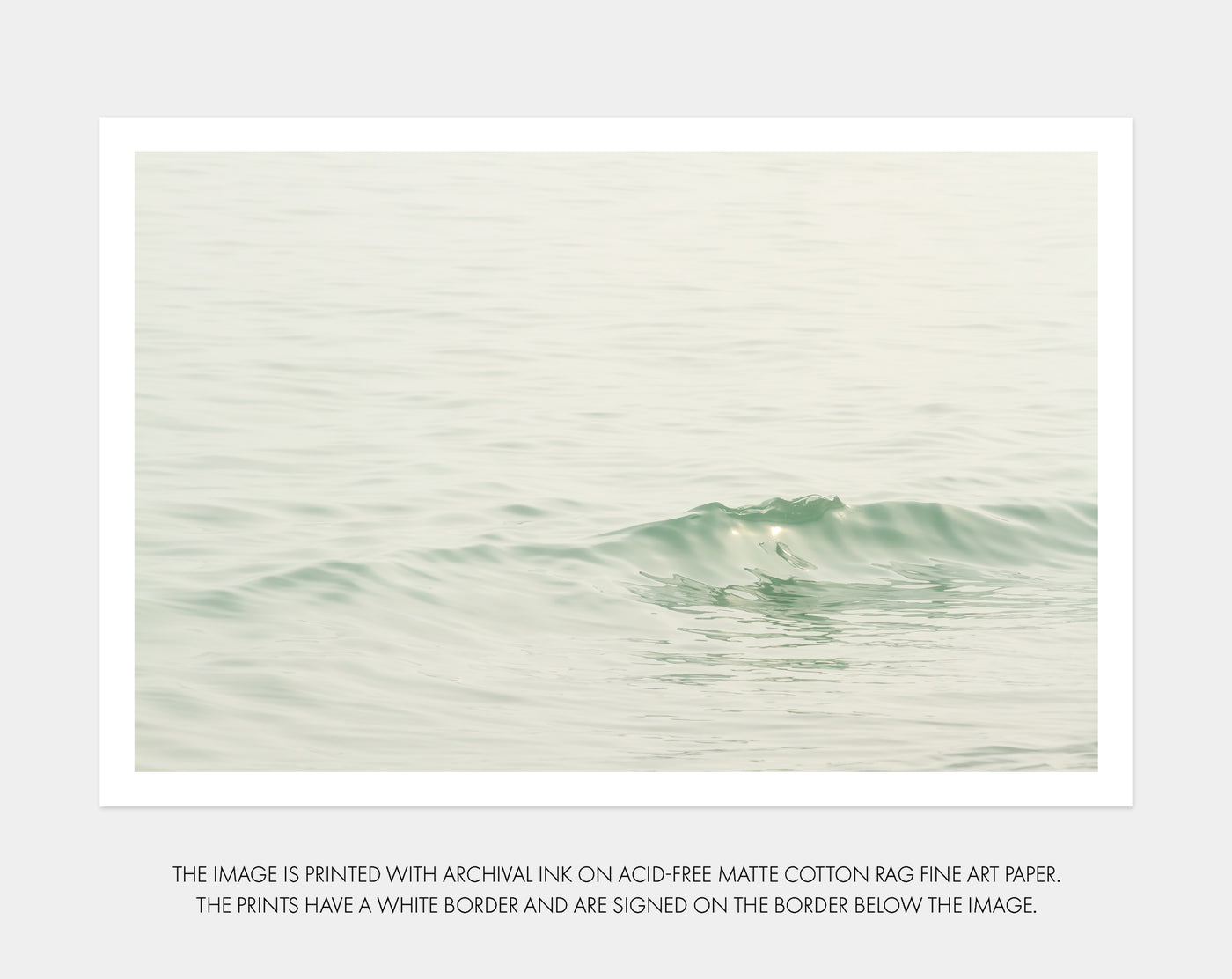 Ocean Waves No 7 - Fine art print by Cattie Coyle Photography