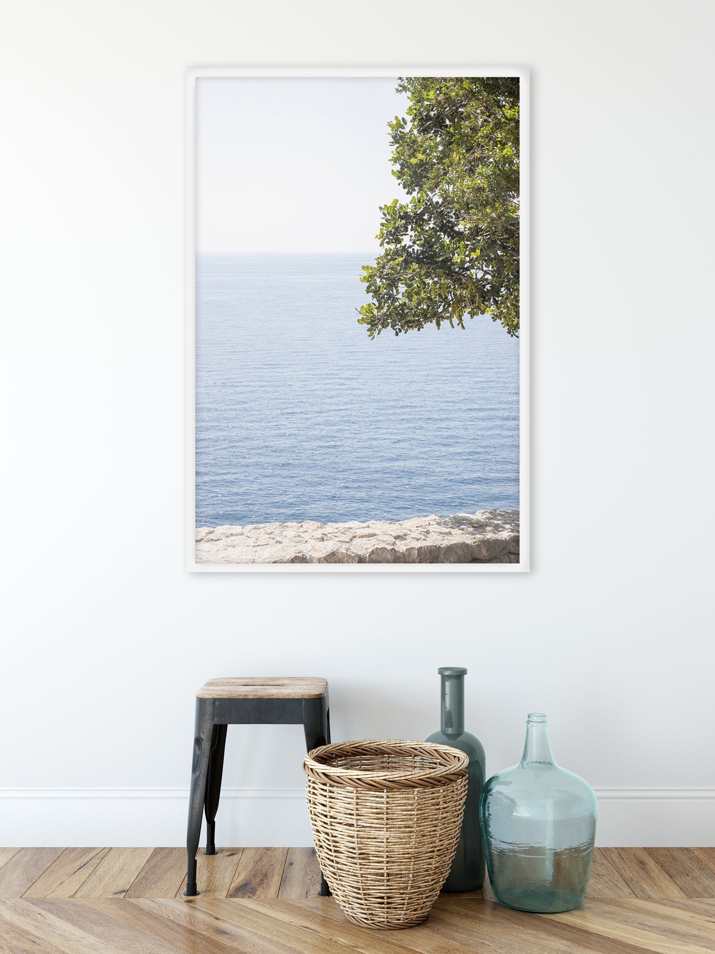 Ocean View – Large framed art print by Cattie Coyle Photography