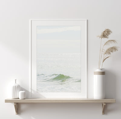 Ocean Wave No 4 - Fine art print by Cattie Coyle Photography