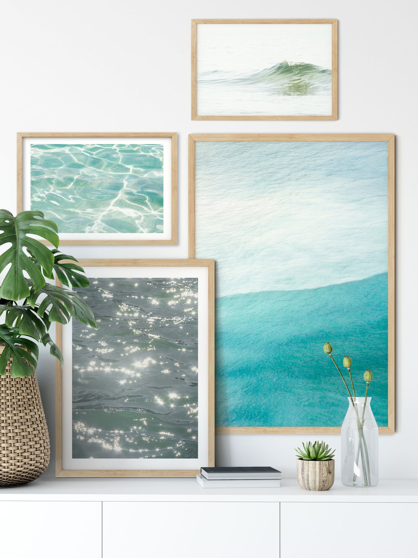 Ocean Photography - 4 Piece Gallery Wall Set