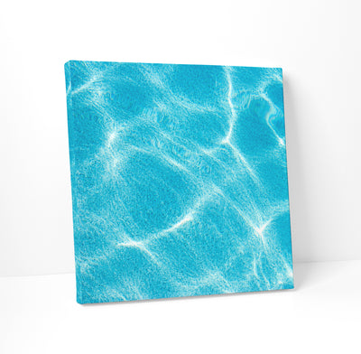Pool No 3 - Turquoise water canvas art print by Cattie Coyle Photography