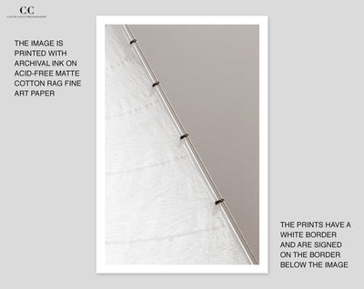 Sailing No 1 Print with borders by Cattie Coyle Photography