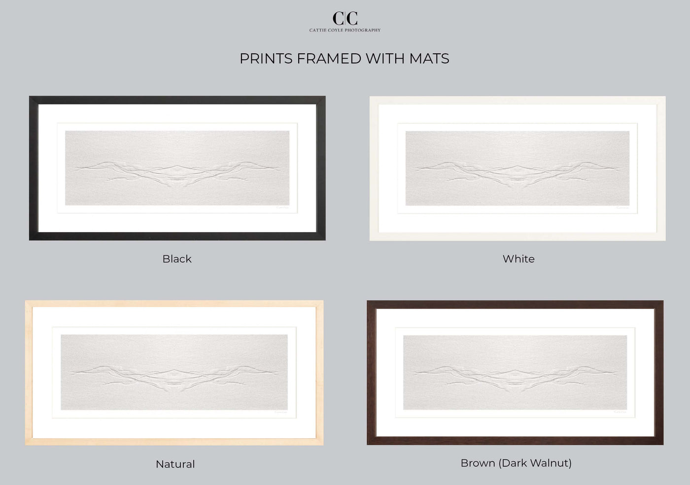 Sandscape No 1 - Framed abstract art prints by Cattie Coyle Photography