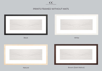 Sandscape No 1 - Framed abstract art prints by Cattie Coyle Photography