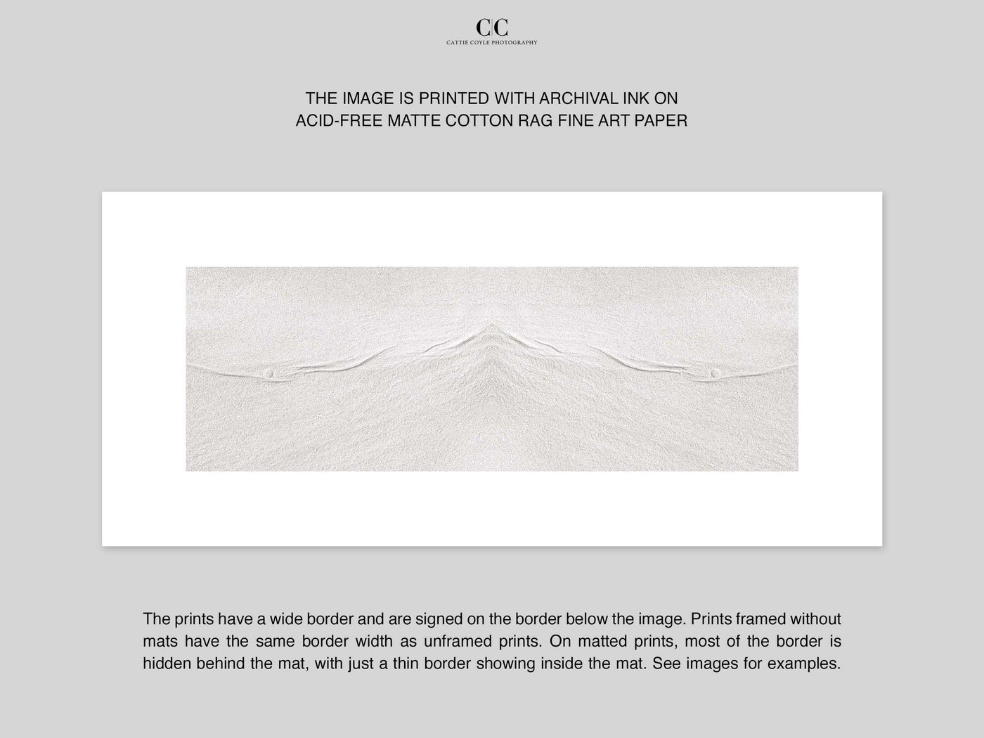 Neutral abstract artwork by Cattie Coyle Photography: Sandscape No 2