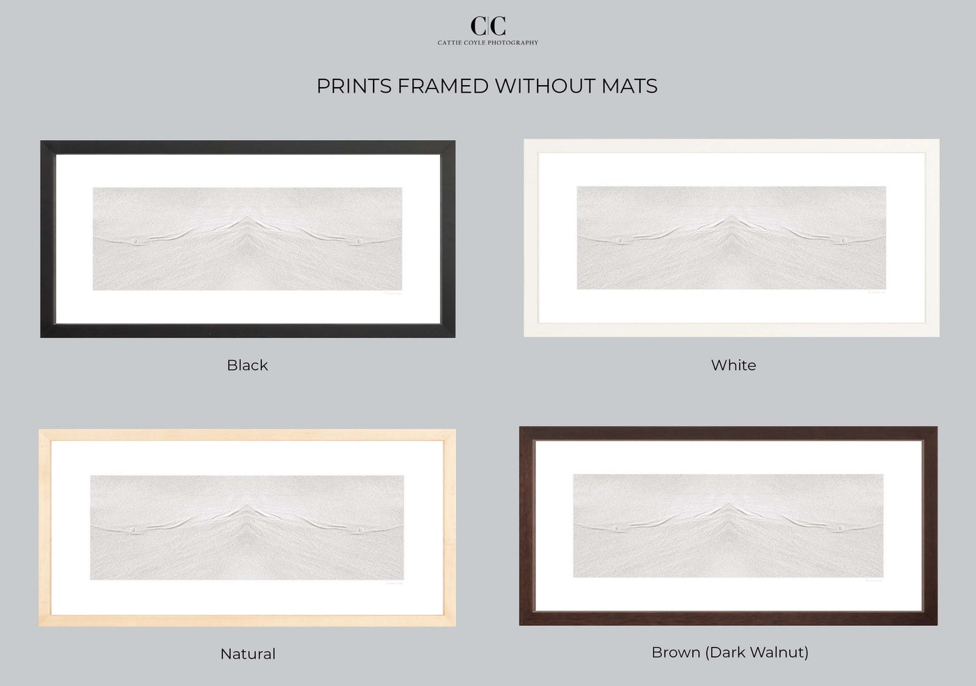 Neutral abstract artwork by Cattie Coyle Photography - Sandscape No 2 - framed without mats