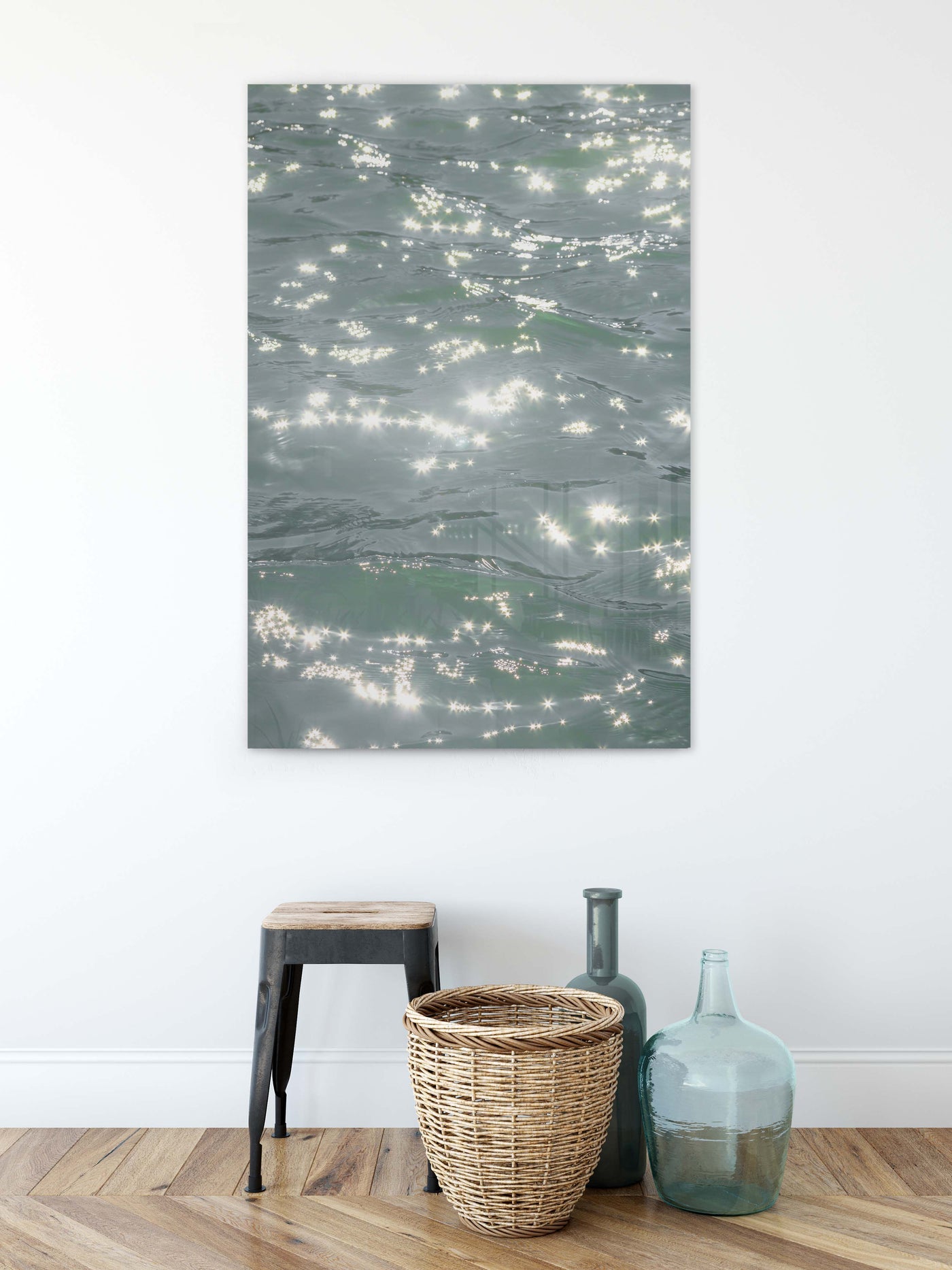 Sunstars - Acrylic glass art for bathroom walls by Cattie Coyle Photography. Copyright 2018. All rights reserved.