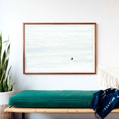 Large surfing photography art print by Cattie Coyle