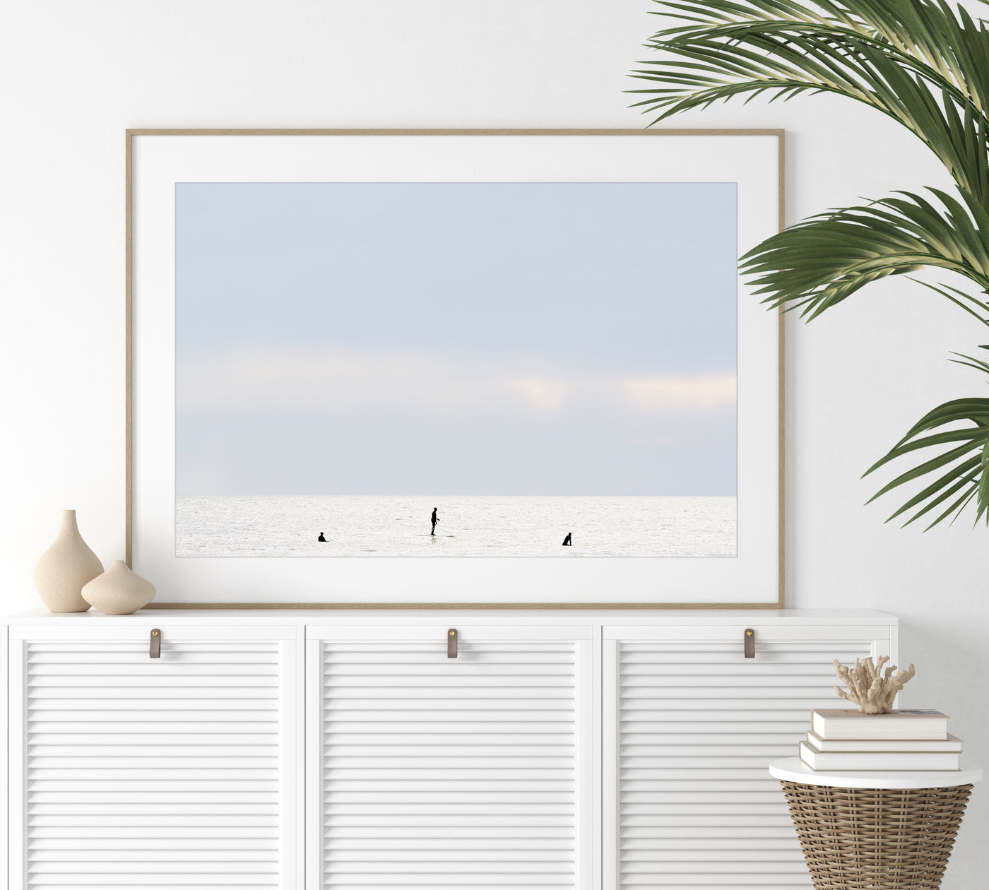 Framed surfing fine art print by Cattie Coyle Photography