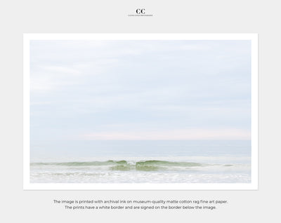 The Ninth Wave photography prints by Cattie Coyle Photography with borders
