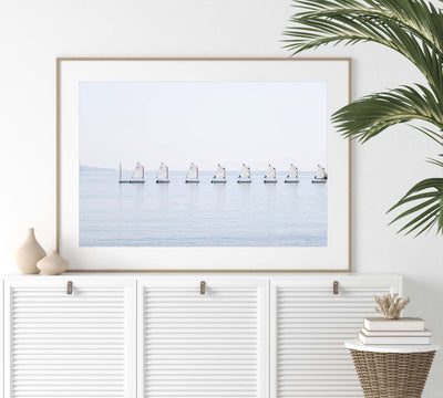 Large nautical wall art by Cattie Coyle Photography