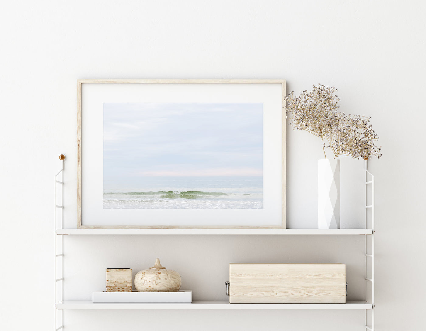 The Ninth Wave - Fine art print by Cattie Coyle Photography on string shelf