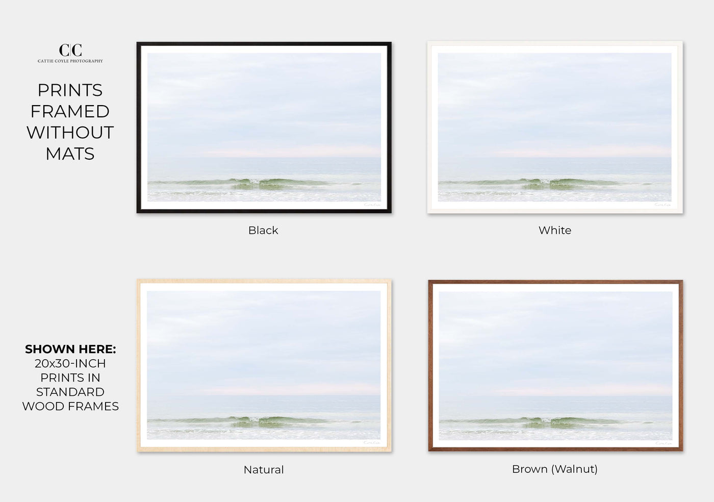 The Ninth Wave - Framed fine art prints by Cattie Coyle Photography