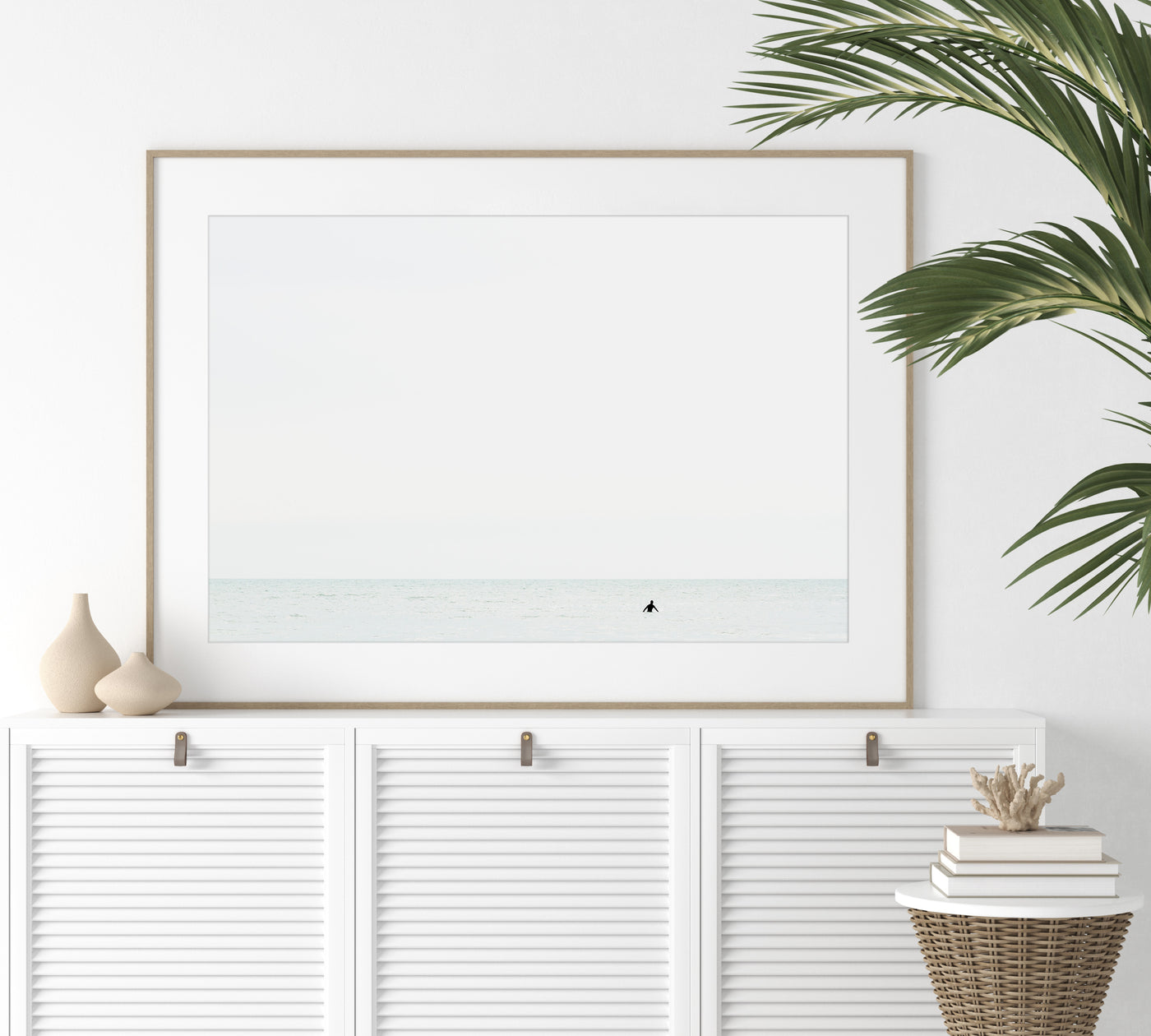 Framed surf print by Cattie Coyle Photography